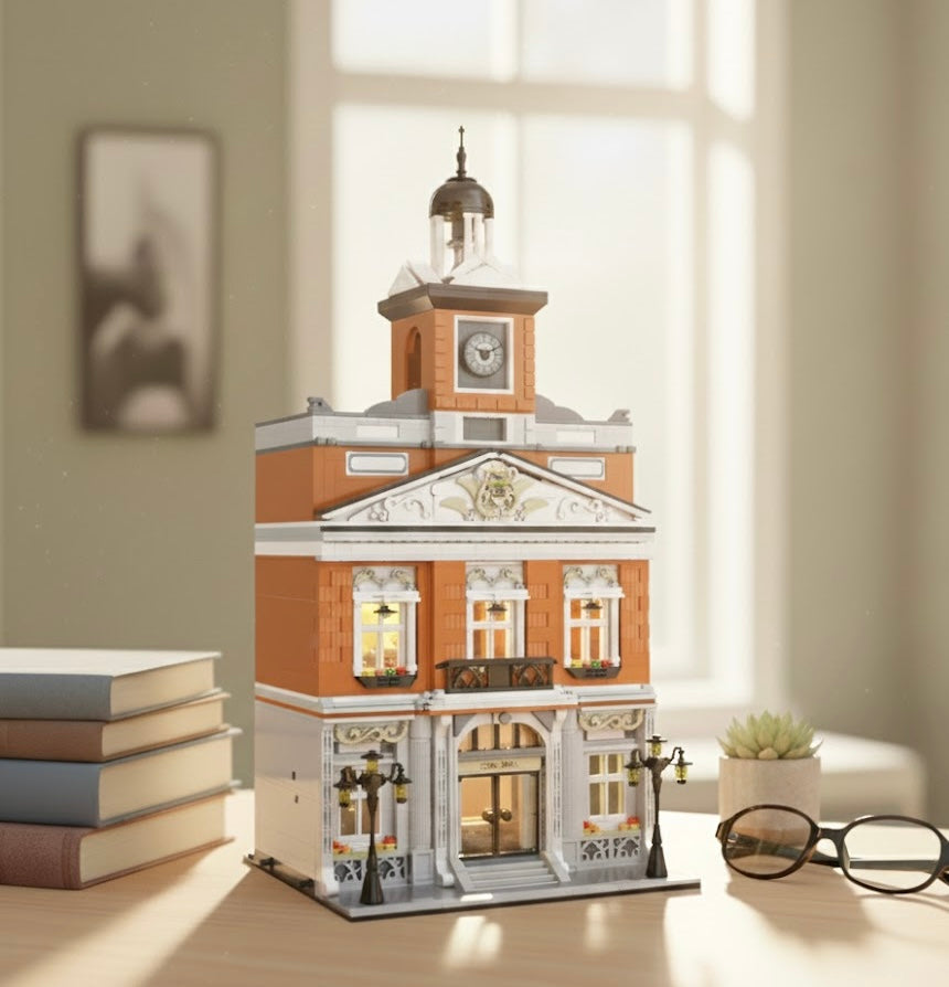 City Hall (1780 Pieces Miniblocks, Lighting Included)